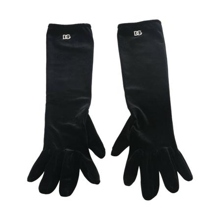 Dolce & Gabbana Gloves , Zwart , Dames , Maat: L Handschoenen
