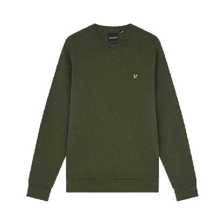 Lyle & Scott Crew Neck Sweatshirt Tröjor Herr Grön M