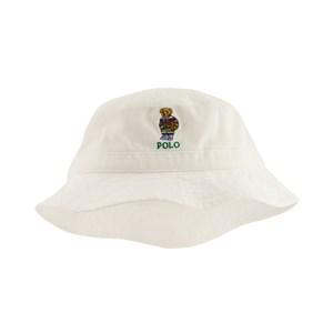 Kids - Ralph Lauren Branded Bucket Hat White 4-7 years - Headwear - 4-7 years - White - Junge