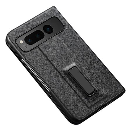 Google Pixel Fold skal med ett stativ - Svart