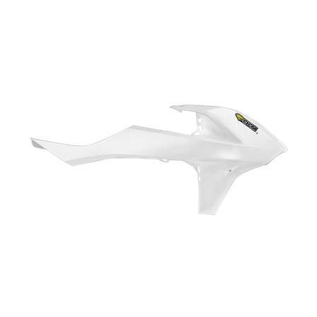 Osłona Chłodnicy Cycra Powerflow Biała - KTM 450 EXC-F 2020-2023
