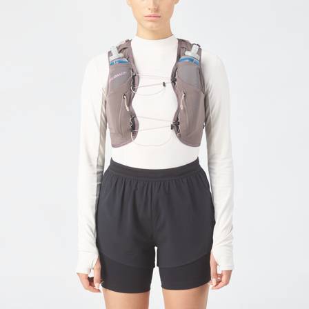 Salomon - Plecaki biegowe Torby i plecaki Adv Skin 12 W Grad Set