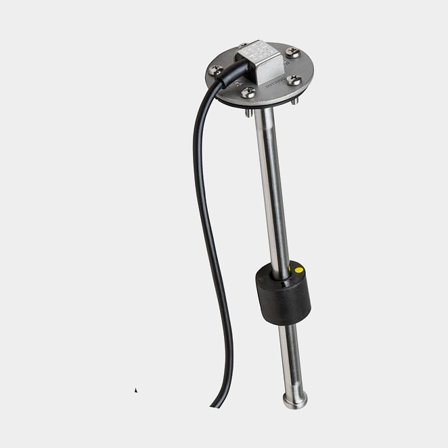 Sensore di serbatoio / sensore di livello per carburante & acqua CAN-SB Level Sensor, 0 - 190 Ω, acciaio inox, 150 mm