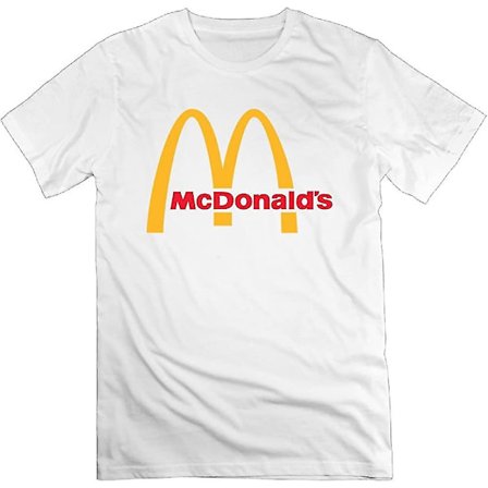 Mat Q Vo Män Mcdonald Logo T-shirts/t-shirt
