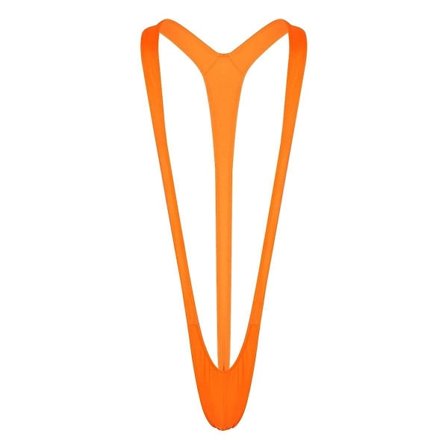 Fluorescerende Mankini - Mænd Strækbadedragt