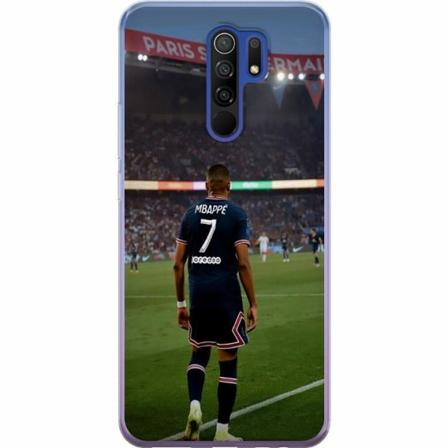Xiaomi Redmi 9 Genomskinligt Skal Mbappe