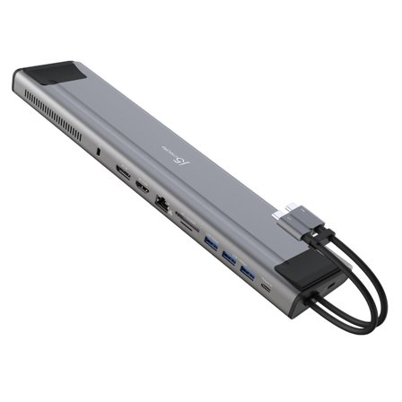 j5create JCD552 - dokkingstasjon - USB-C 3.2 Gen 2 x 2 - HDMI, DP - GigE