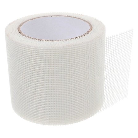 1 Rull Gipsplatesparkel Tape Mesh Tape For Sprekker Tørrmur Reparasjon Gipsnett Glassfiber Reparasjon Produkt Lim Glassfiber Tape [BR]