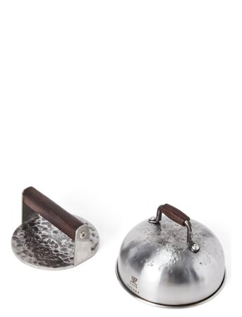 2 Part Smash Set, Smash & Cloche Silver Satake