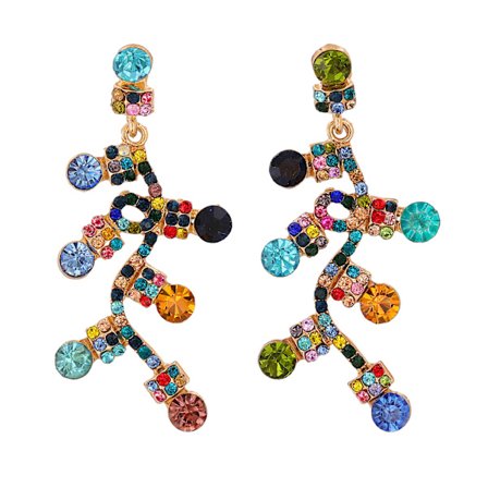 Julklappar Örhängen Kvinnor (färg) - Fancy Diamond Lantern Dekoration