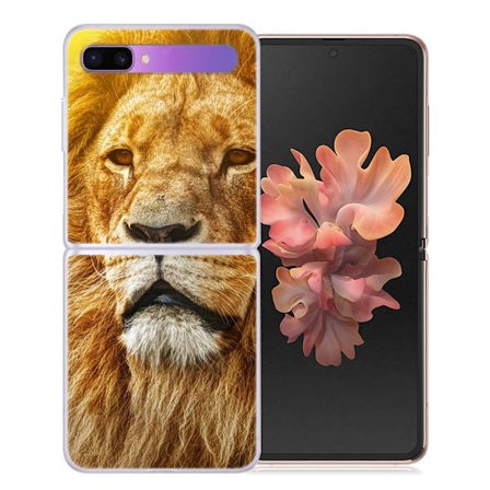 Deco Samsung Galaxy Z Flip 5G skal - Gyllene Lejon