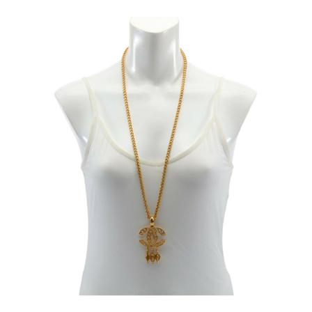Chanel Vintage Pre-owned Accessories gul, Dam Vintage Smycken, Dam, Storlek: ONE SIZE