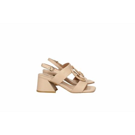 Luciano Barachini, High Heel Sandals Beżowy, Kobieta, Rozmiar: 38 EU