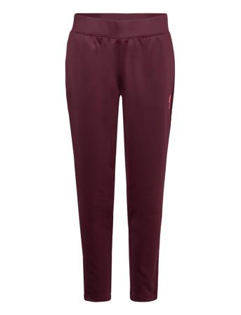 Women's Court Pants Trousers Joggers Burgunder RS Sports*Betinget Tilbud