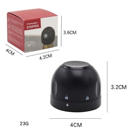 Champagne Saver Frisk opbevaring Lækagesikker flaskeforseglingshætteprop