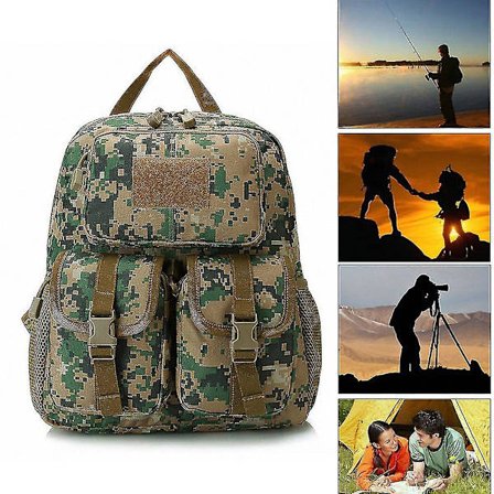Kamuflasje Reise Ryggsekk 12L Vandring Overlevelse Klatring Bag