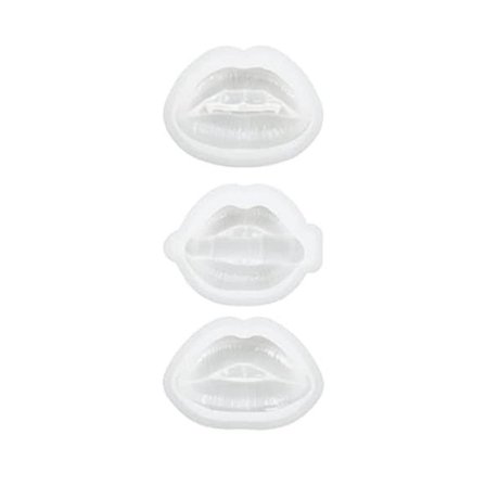 3 st Läppformade Resinformar 3D Ph H Ph D Formar Resin Art Formar Ornt Silic Uv Epoxy