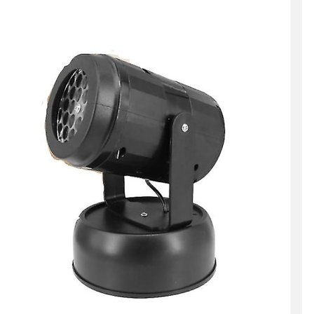 LED Laser Snöflinga Projektor Lampa Trädgårdsfest Lampa 1st-svart[D]
