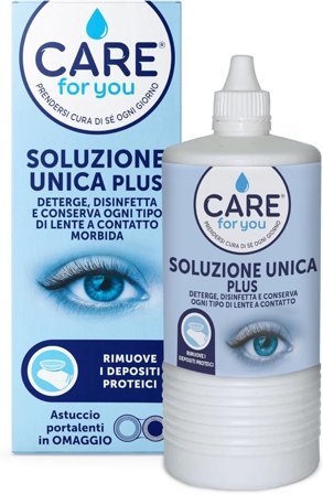 Care For You Soluzione Unica Plus Lenti Per A Contatto Morbide