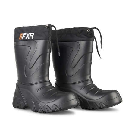 Boty na Sněžný Skútr FXR Svalbard Dětské Černá 22