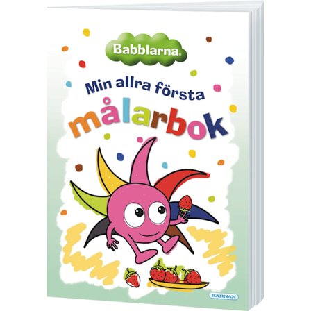 Babblarna Min allra första målarbok