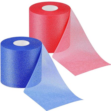2 Rullar Prewrap Atletisk Tejp Skum Underwrap Tejp Sporttejp Skum Underwrap Bandage för Hår Handleder Armbåge