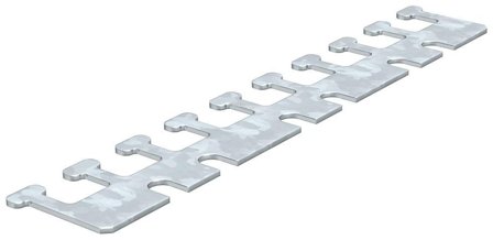 Obo Bettermann 6249906 Ledningsholder elforsinket stålplate 46 x 30 mm, Installasjonsmaterial