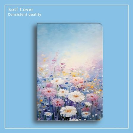 Stilrent skal för iPad Pro11 2024 hela vägen till blomhud för att förlora fantasi