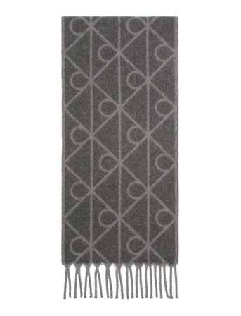 Calvin Klein | Emblem Aop Brushed Hw Scarf | ONE SIZE