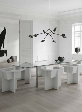 Drop Chandelier - oxidert