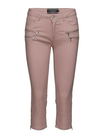 Fqaida-Ca Trousers Capri Trousers Rosa FREE/QUENT