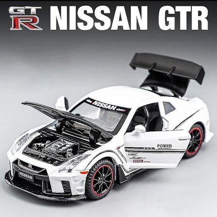 Uusi 1:36 Nissan Gtr Gt-r R35 -seosauto, valuaut ja leluautot, leluautot lapsille, lahjat pojalle