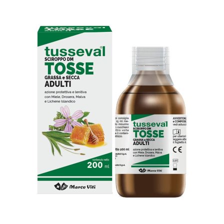 Tusseval Sciroppo Tosse Adulti 200ml