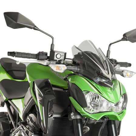 Puig New Generation Sport Windscreen - Kawasaki Z 900 A2 2017-2017