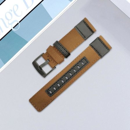 Urrem med tykkelse, stærk robusthed, hurtig frigivelse 20mm/22mm Universal Nylon Urrem Kompatibel med Samsung S3/s2