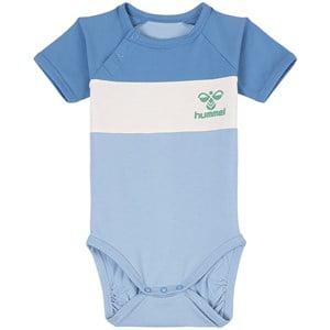 Kids - Hummel Silver Lake Blue Aslan Baby Body 68 cm - All in ones - 68 cm - Blue