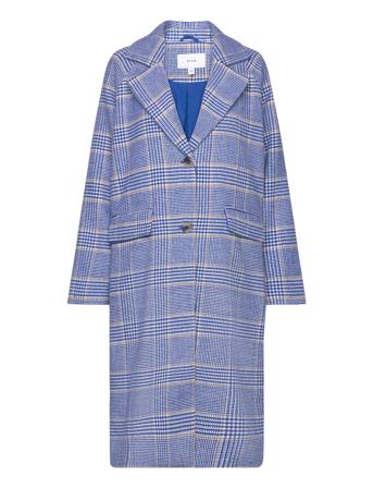 Vitora L/S Long Coat/Pb Blue Vila