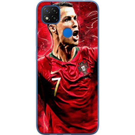 Yhteensopiva Puhelinkuori Xiaomi Redmi 9C NFC Cristiano Ronaldo