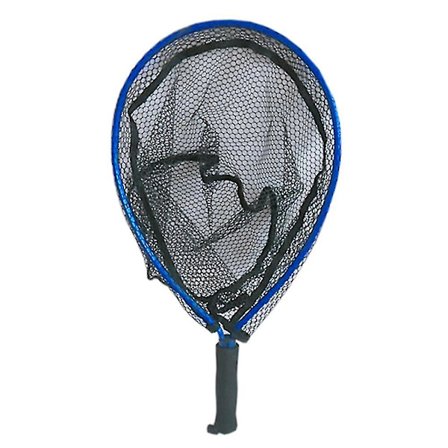 Fiskenet med skridsikker aluminiumsstang - Landing Net til Fangst af Fisk