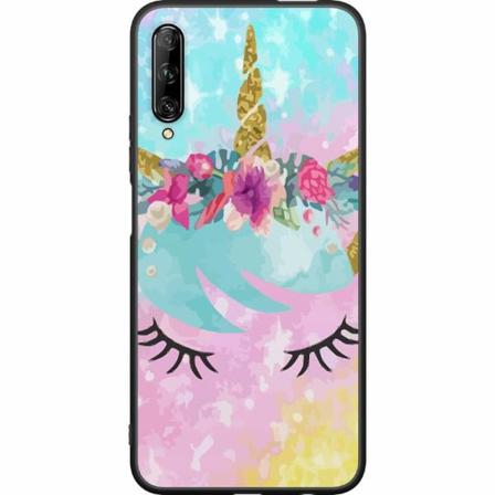 Huawei P Smart Pro 2019 Svart Skal Unicorn Enhörning