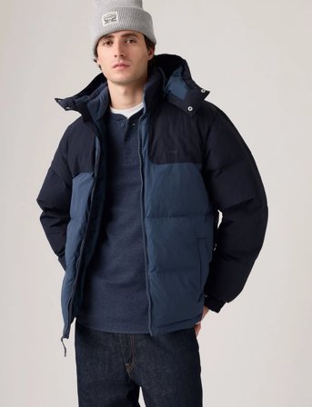 Levi's Rockridge Short Puffer - Navy - XXL