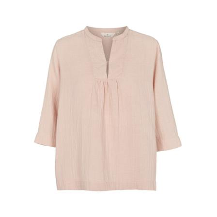 Basic Apparel Poppy Short Tunique Pink, Dame Bluser