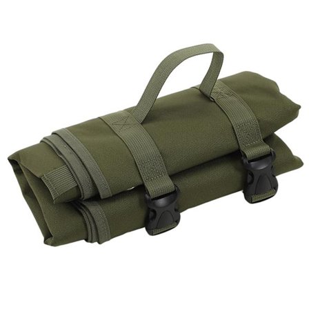 Strandmåtte Bærbar Vandafvisende 900D Nylonstof Metalhuller Blød Komfortabel Picnic Tæpper til Camping Grøn