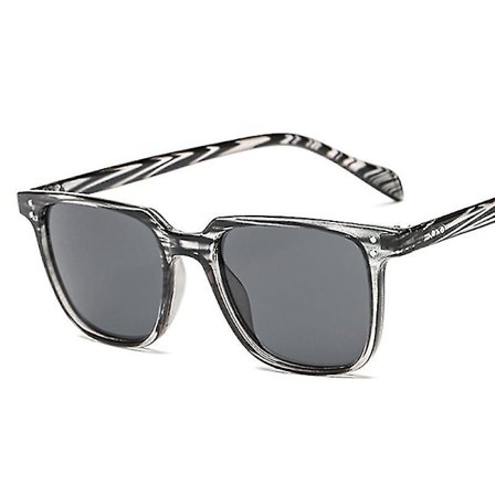 Kvadratiske Vintage Solbriller Menn Merke Designer Retro Solbriller Mann Klassisk Mote Speil Svart Oculos De Sol Masculino