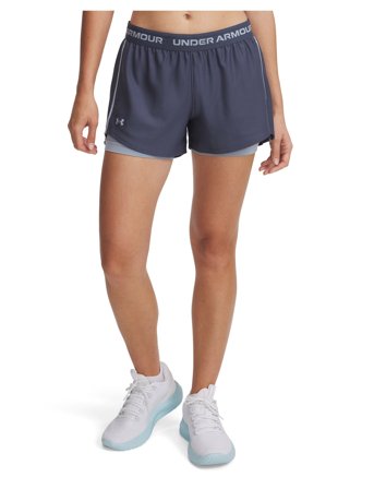 Under Armour Tech Play Up 2In1 Shorts - Navy - XL