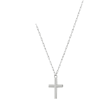 Edblad Spirit Cross Necklace Smycken & klockor Dam Grå ONESIZE