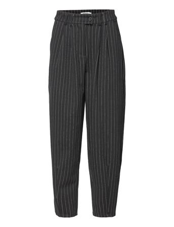 Bexa Hw Ankle Pants Black MOSS COPENHAGEN