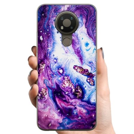 Yhteensopiva Puhelinkuori Nokia 3.4 Lila