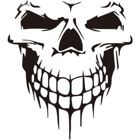 Bil klistermærke Skull bil klistermærke Skull bil klistermærke Skull bil klistermærke