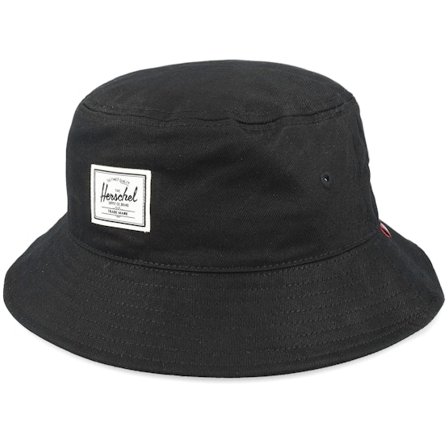Herschel - Černá bucket Klobouk - Norman Black Bucket @ Hatstore